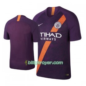 Billige Fotballdrakter Manchester City Tredjedraktsett 2018/19 Kortermet